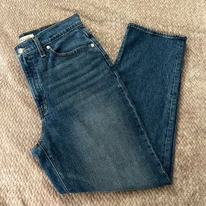 Madewell The Perfect Vintage Straight Jean size 30 item ng251 mayfield wash